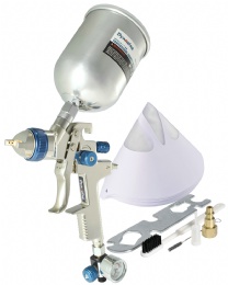 Professional HVLP Gravity Spray Gun with Air Regulator (232140)